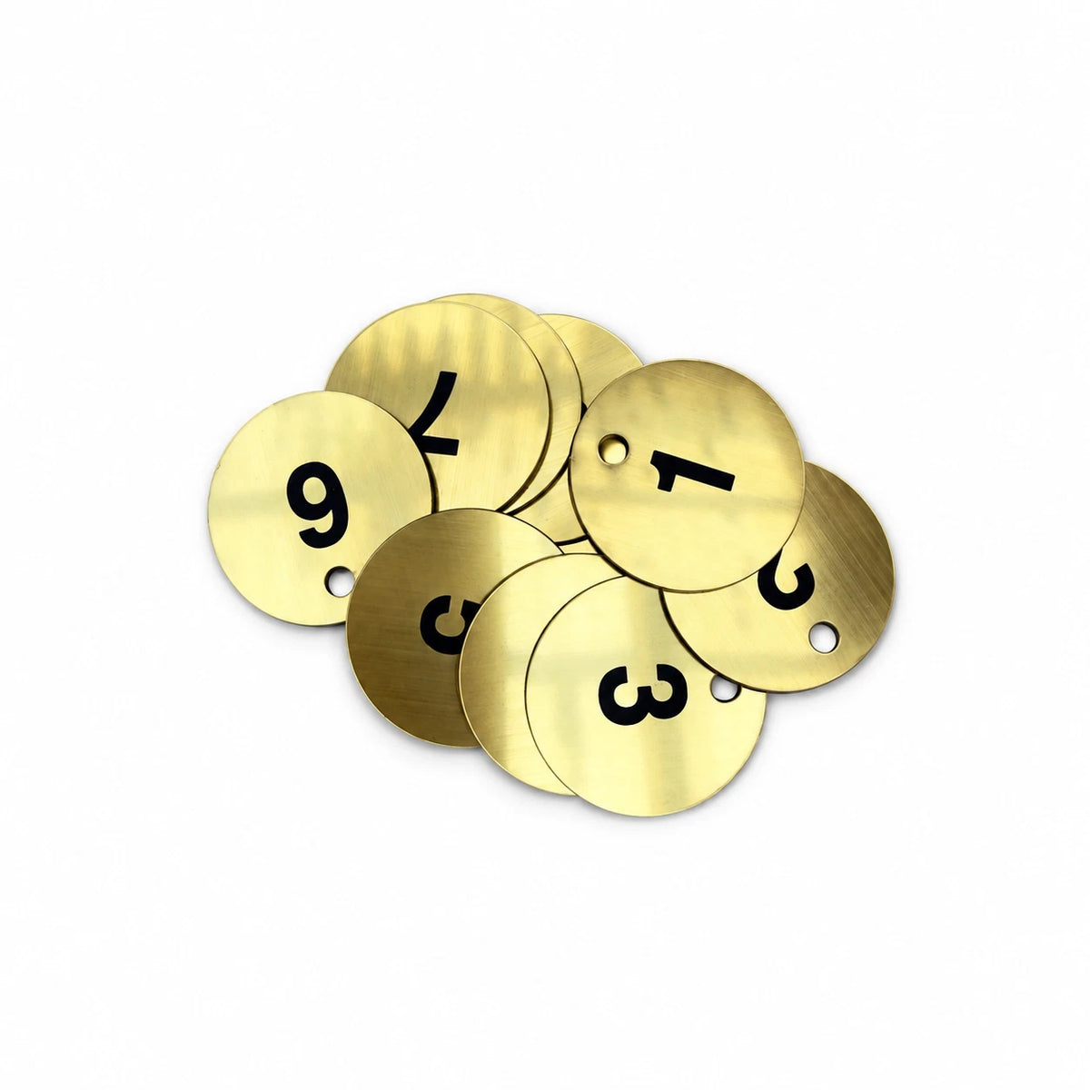 Laser Engraved Number Discs, Table, Tags, Locker, Pub, Restaurant, Clubs 10x3cm — photo 7