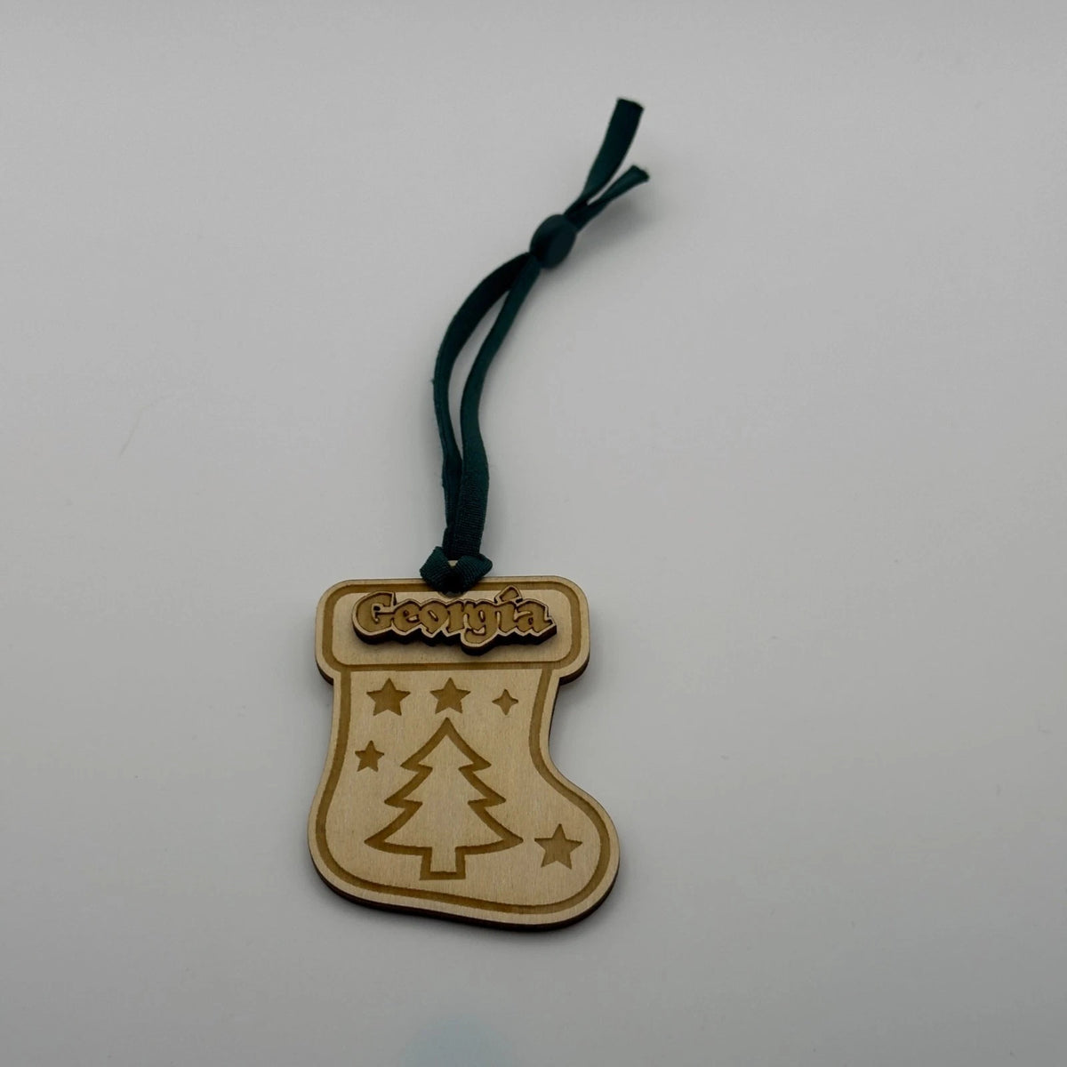 Personalised Christmas Stocking Name Tags Wooden 3D Snowman Tree 1-4 — photo 10