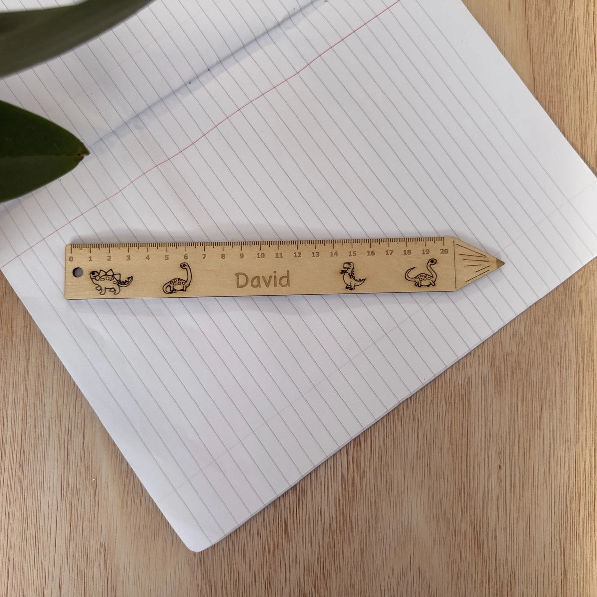 Personalised Wooden School Ruler Engraved Name Teacher Gift Back to School — photo 13