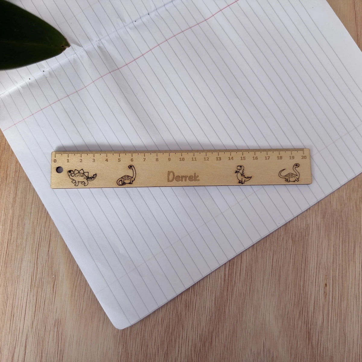 Personalised Wooden School Ruler Engraved Name Teacher Gift Back to School — photo 8