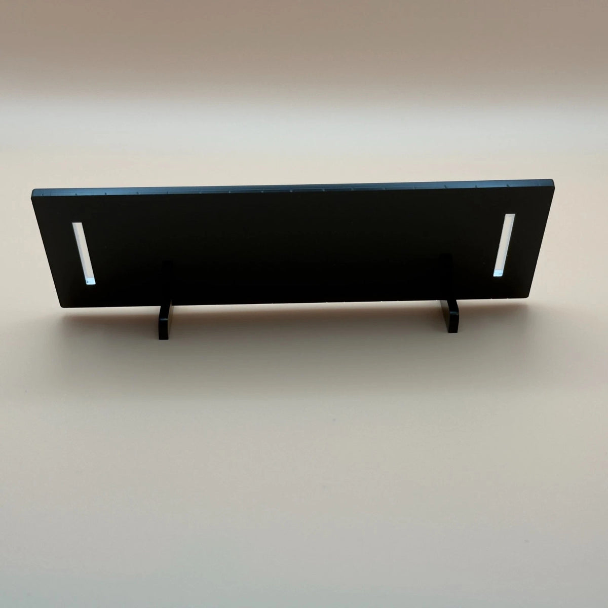 Personalised Desk Name Plate Black Frosted Acrylic Office Sign 2 Lines 6 Fonts — photo 5